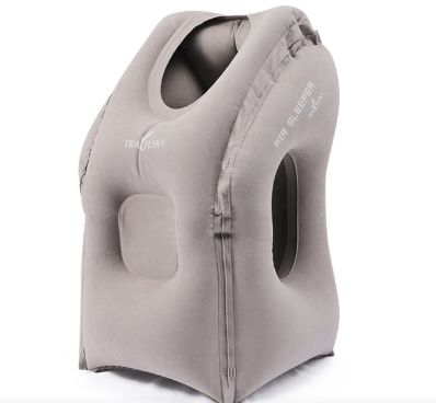 Almohada hinchable para dormir sentado
